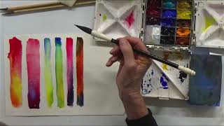 All about Mixing Colours Mix 40 stunning colors from 8 Holbein watercolours personalise your art [upl. by Helban]