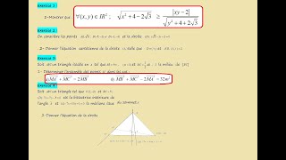 1asmProduit scalaire  4 exercices lignes de niveau [upl. by Blankenship]