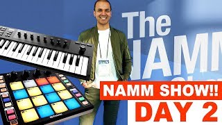 Komplete Kontrol M32 at the NAMM Show 2019 [upl. by Jermayne822]