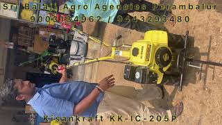 How to operate kisankraft Power Weeder KKIC205P Rs45000 only [upl. by Jacobo]