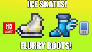 Terraria 1449 Ice Skates And Flurry Boots Seed For Nintendo Switch And Mobile [upl. by Peterec]