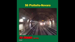 S6 PioltelloNovara in cabina di guida del TSR [upl. by Hsejar]