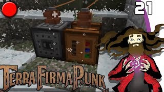 Minecraft TerraFirmaPunk avec Edo et Auré 21 FR [upl. by Lasonde99]