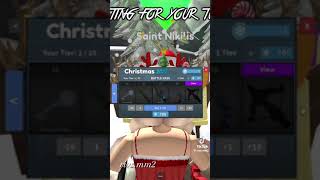 MM2 Christmas 2022 update… roblox [upl. by Ahsuatan]