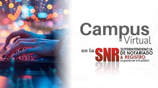 SNRConecta 🔴🎥  Campus virtual en la SNR [upl. by Negrom]