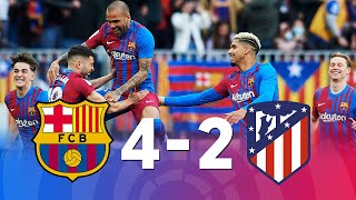 Barcelona vs Atletico Madrid 42 La Liga 2022  MATCH REVIEW [upl. by Jarib]