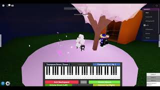 Hopes and Dreams Save The World  Roblox Piano [upl. by Idnar220]