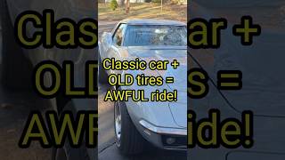 Classic car DESPERATELY needed new tires Cooper Cobra Radial GT Review c3corvette classiccars [upl. by Sev]