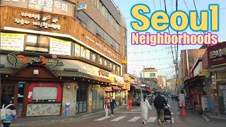 Seoul Korea  Walking Tour of Neighborhood  4K  Doksan 4dong Geumcheongu 3 7310 [upl. by Scot676]