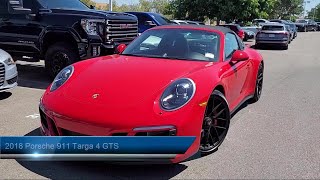 2018 Porsche 911 Targa 4 GTS Livermore Pleasanton Dublin Tracy San Ramon [upl. by Anali]