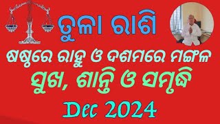 LIBRA ⚖️ DECEMBER 2024 MONTHLY PREDICTION BY KULAMANI PANDA [upl. by Goodson]