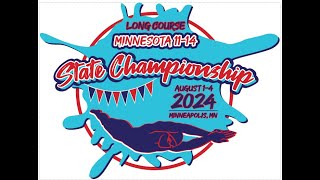 Friday Finals 2024 MNSI 14 amp Under Long Course State Championships [upl. by Ahsinal157]