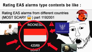 Rating EAS Alarms From Different Countries type video be like 🚨 [upl. by Redman]