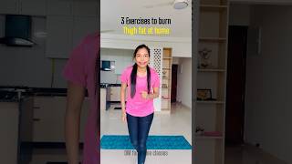 Thigh fat reduction at home fullbodyfatloss weightloss beginners fullbodyfat fatloss fatburn [upl. by Anesuza837]