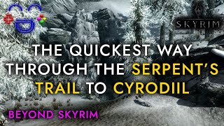 Serpents Trail Skyrim [upl. by Neirda276]