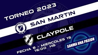 Fecha 8 San Martín de Burzaco vs Claypole  EN VIVO [upl. by Carboni520]