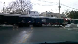 Train crossing  Wanaque Ave Pompton Lakes NJ [upl. by Najed]