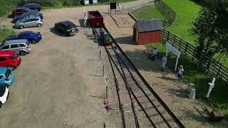 Blythburgh Station Halesworth to Southwold Narrow Gauge Society [upl. by Nauquf]