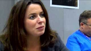 Eve Myles Interview [upl. by Nyrb939]