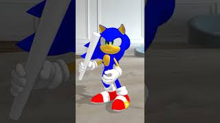 Sonic fled to the backroom bts funnyshorts [upl. by Leiruh]