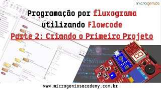 Programação por fluxograma utilizando Flowcode para placas Arduino e LabGenios  Parte 2 [upl. by Haziza527]