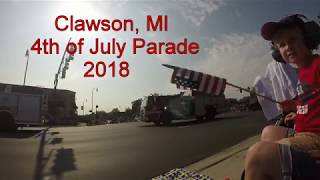 Fire Trucks from Clawsons 4th of July Parade 2018 [upl. by Odelia]