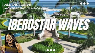 Iberostar Waves Rose Hall Beach Walkthrough Tour  Montego Bay Jamaica [upl. by Malchy139]