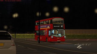 OMSI 2 London  432 Brixton to Anerley Station  MasterSwitch Studios Gen 3 Electroliner LY71GHZ [upl. by Cindi673]