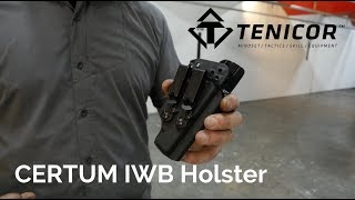 Tenicor CERTUM IWB Holster [upl. by Araas]