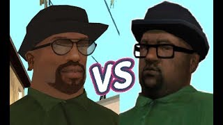 CJ vs Big Smoke  Who will win End Of The Line  Riots mission 3  GTA San Andreas [upl. by Ytsirk360]