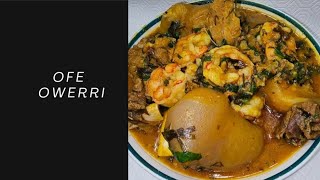 How to make authentic Ofe Owerri Soup for the rich [upl. by Annoved]