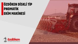 ÖZDÖKEN DİSKLİ TİP PNOMATİK EKİM MAKİNESİ [upl. by Nosimaj]