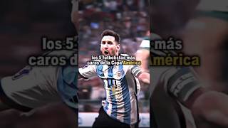 Los 5 futbolistas más CAROS de la Copa AMÉRICA [upl. by Anahtor277]