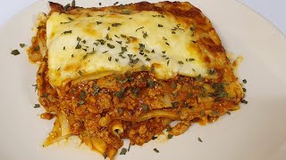 Lasagna recipe spicy Lasagna recipe food with Atif [upl. by Ynnal781]