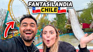 Así es el DISNEY de CHILE 🇨🇱🎢 Fantasilandia es espectacular 🤩 [upl. by Donia]