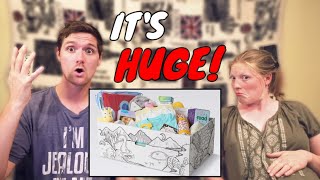 Americans React To  A look inside Scotlands Baby Box [upl. by Ilke946]