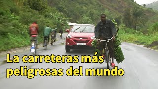 Las carreteras más peligrosas del mundo  Recopilación Burundi Bolivia Filipinas India Etiopía [upl. by Gannes70]