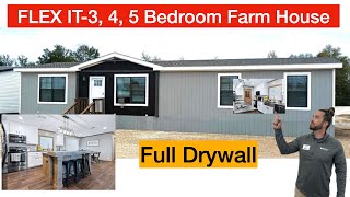 Farmhouse 3 By Clayton NXT Full Drywall 3 4 5 Bedroom Plenty of Flexibility Full Drywall Textured [upl. by Quince679]