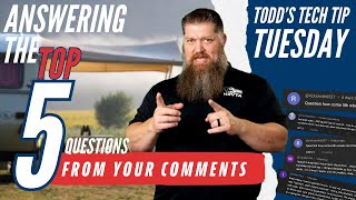 Answering the Top 5 RV Questions from your comments [upl. by Siward]