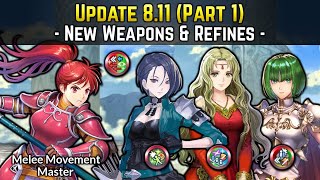 PART 1 Jill Shamir Guinivere amp Díthorba New Refines Update 811  FEH Guide [upl. by Ettevi]