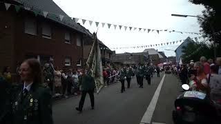 Brauchtum amp Tradition NRW  82 Schützenfest Roggendorf Thenhoven 2024 Abschluß der Parade [upl. by Cyrano]