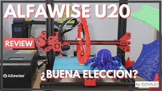 ALFAWISE U20  IMPRESORA 3D ¿BUENA ELECCIÓN 🤔  REVIEW EN ESPAÑOL [upl. by Yerocal]