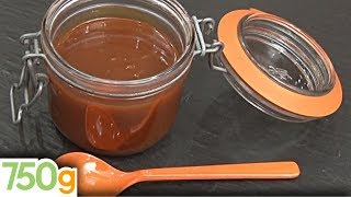 Sauce caramel à la crème  750g [upl. by Enelyahs]