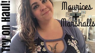 Plus Size Try On Haul  Maurices and Marshall’s [upl. by Kantos]