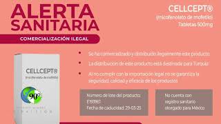 Cofepris alerta por venta de suplemento vitamínico sin registro sanitario [upl. by Kotta]