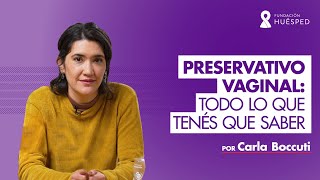 Preservativo Vaginal  ¿Qué es y cómo se usa [upl. by Aikemit]