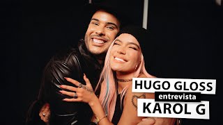 Hugo Gloss entrevista Karol G [upl. by Ahsekyw290]