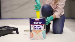 How To Apply Clear Protective Sealer  Dulux Concrete amp Paving [upl. by Artemed204]