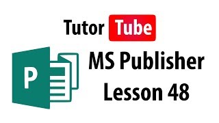 MS Publisher Tutorial  Lesson 48  Web Publication [upl. by Zoltai516]