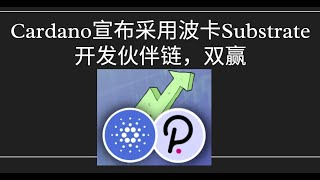 Cardan宣布采用波卡Substrate开发伙伴链，双赢 [upl. by Manny]